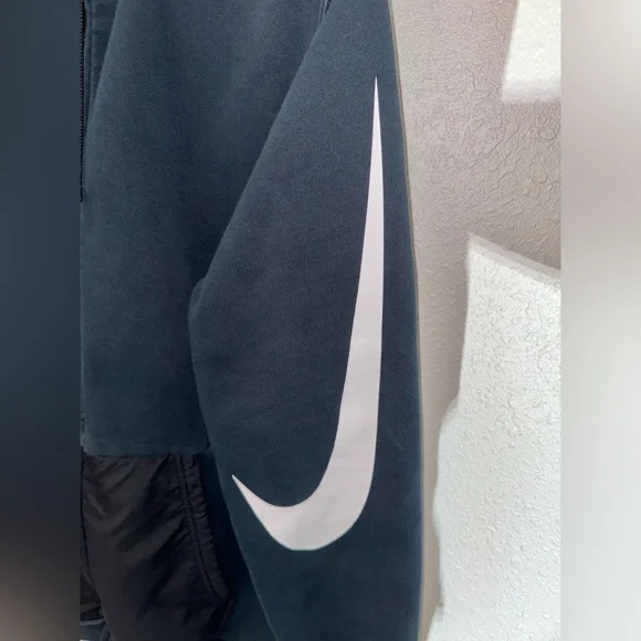 Nike Zip Up Hoodie - Black - Size MED M - Men’s/Unisex - Picture 6 of 7